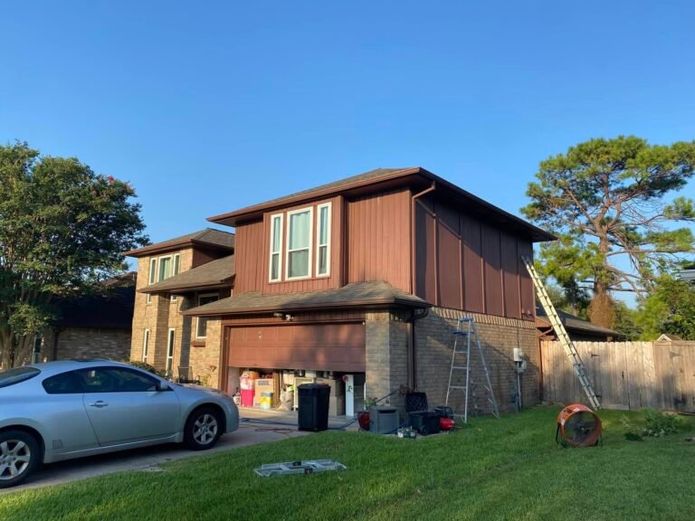 house before a fresh coat of paint