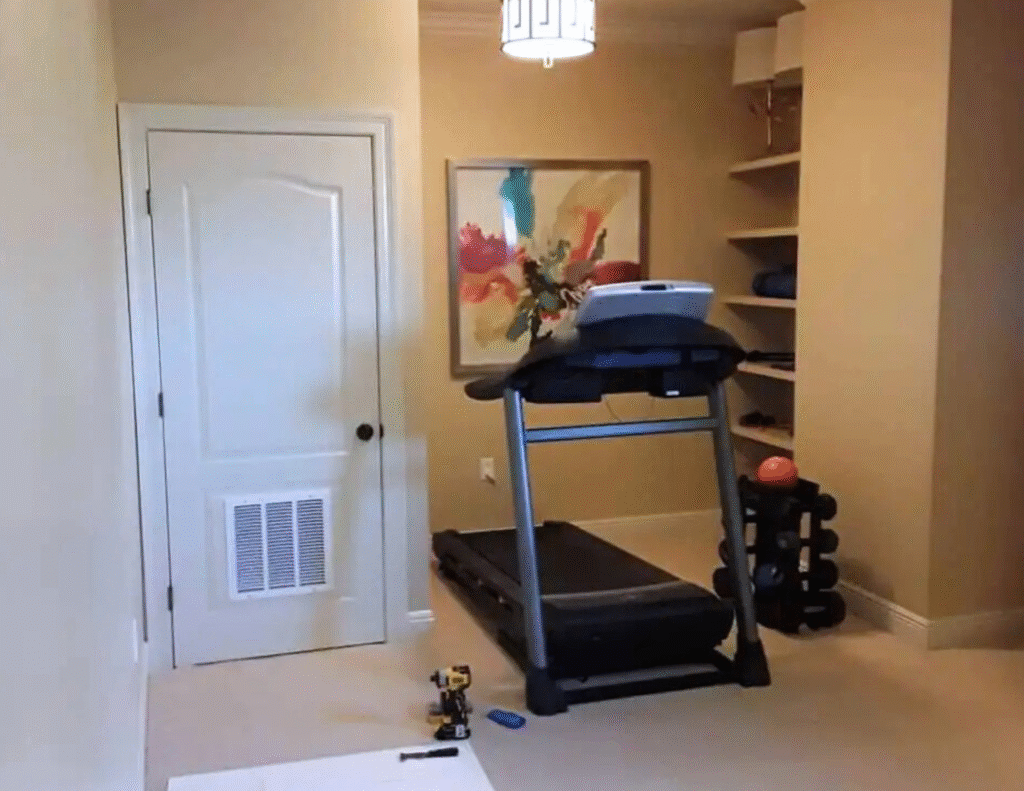 walls, door casings, and trim