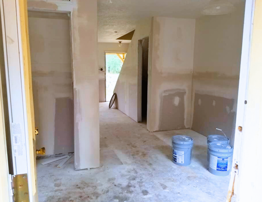 staining and spraying (13)