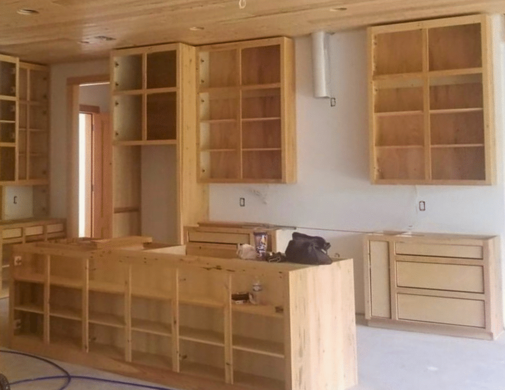 staining and spraying (8)