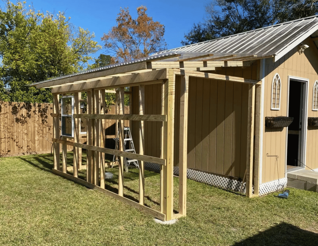 frame for greenhouse